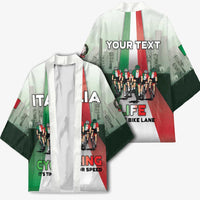 Personalized Italy Cycling Kimono Life In The Bike Lane - Wonder Print Shop