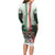 Personalized Italy Cycling Long Sleeve Bodycon Dress Life In The Bike Lane - Wonder Print Shop
