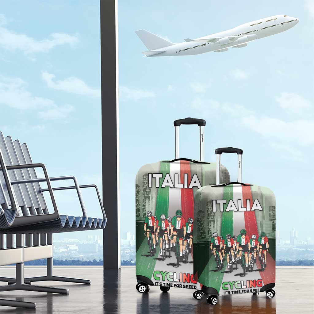 Italy Cycling Luggage Cover Life In The Bike Lane - Wonder Print Shop