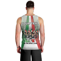 Personalized Italy Cycling Men Tank Top Life In The Bike Lane - Wonder Print Shop