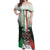 Personalized Italy Cycling Off Shoulder Maxi Dress Life In The Bike Lane - Wonder Print Shop