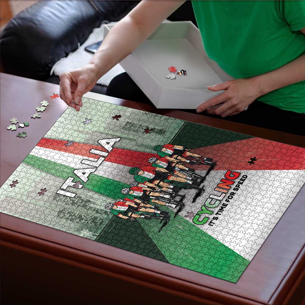 Italy Cycling Puzzle Life In The Bike Lane - Wonder Print Shop