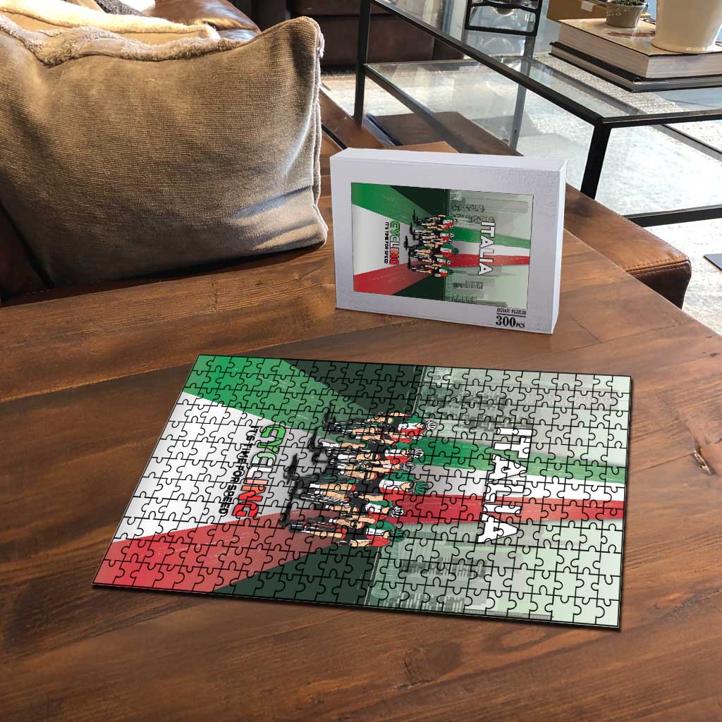 Italy Cycling Puzzle Life In The Bike Lane - Wonder Print Shop