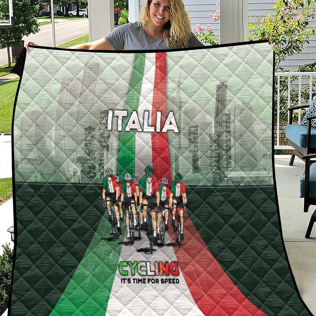 Italy Cycling Quilt Life In The Bike Lane - Wonder Print Shop