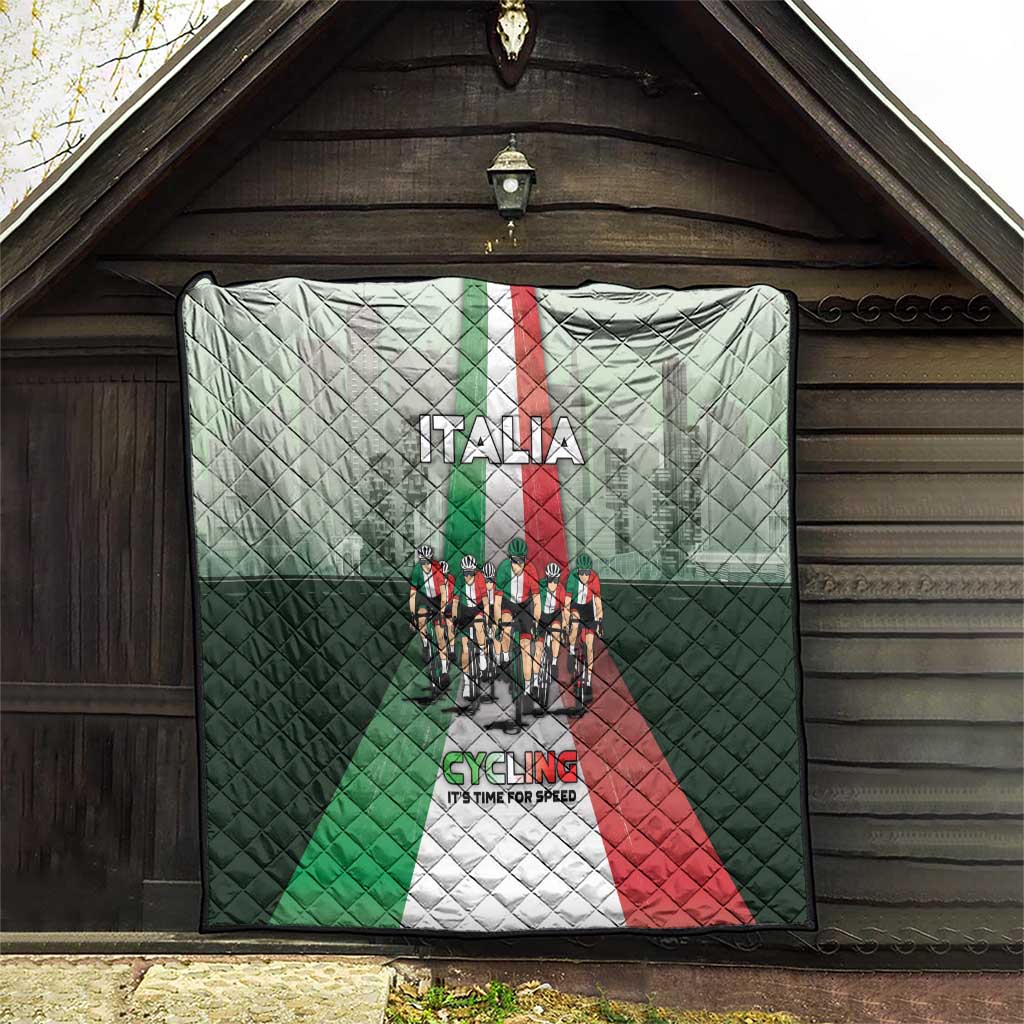 Italy Cycling Quilt Life In The Bike Lane - Wonder Print Shop