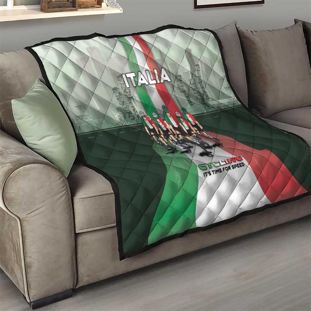 Italy Cycling Quilt Life In The Bike Lane - Wonder Print Shop