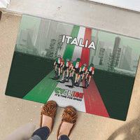 Italy Cycling Rubber Doormat Life In The Bike Lane - Wonder Print Shop