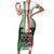 Personalized Italy Cycling Short Sleeve Bodycon Dress Life In The Bike Lane - Wonder Print Shop