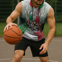 Personalized Italy Cycling Sleeveless Hoodie Life In The Bike Lane - Wonder Print Shop