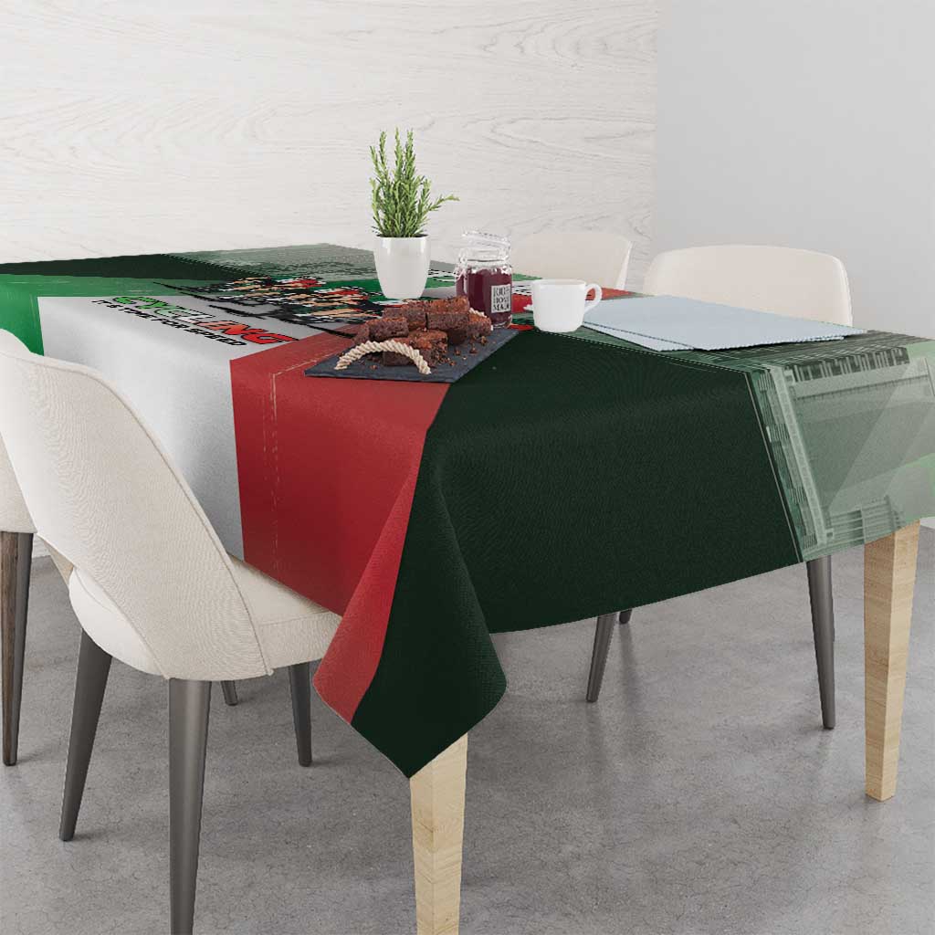 Italy Cycling Tablecloth Life In The Bike Lane - Wonder Print Shop