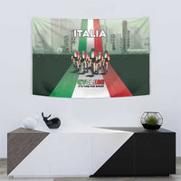 Italy Cycling Tapestry Life In The Bike Lane - Wonder Print Shop
