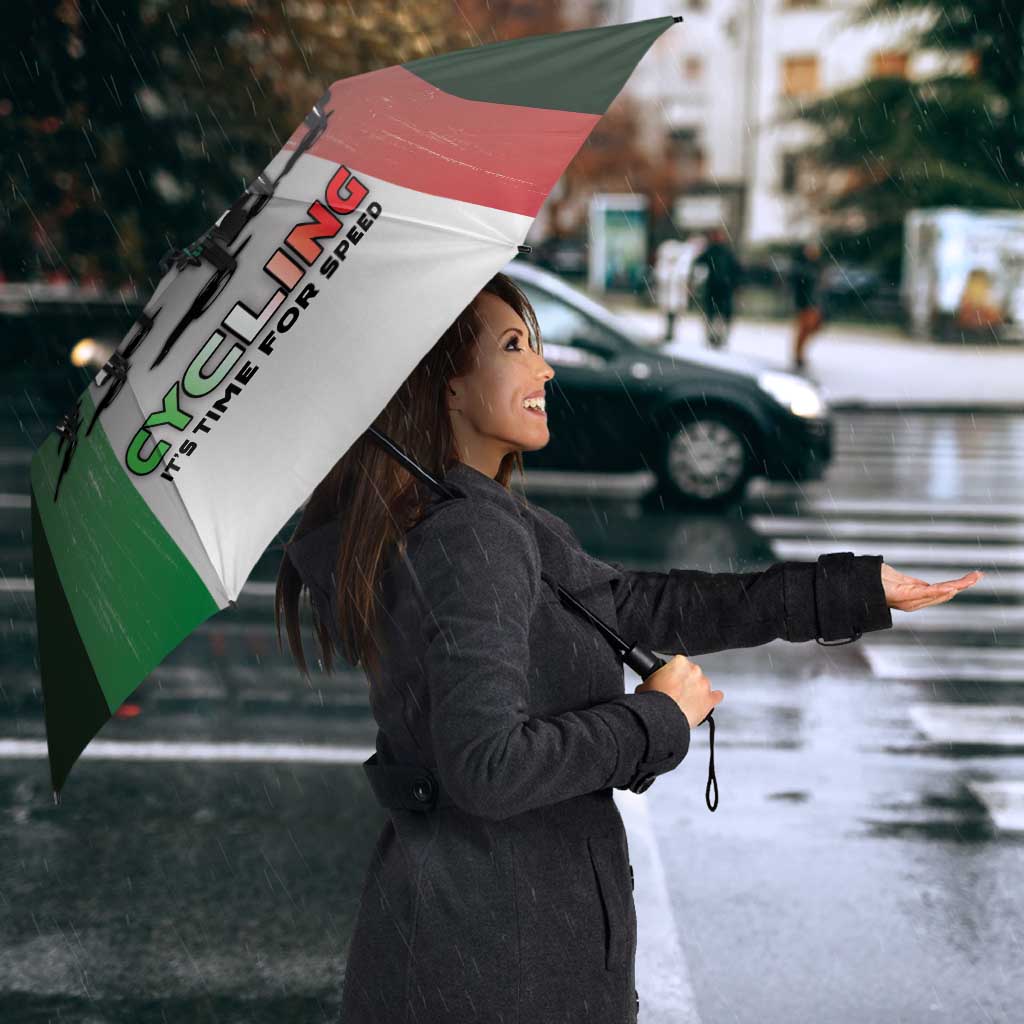 Italy Cycling Umbrella Life In The Bike Lane - Wonder Print Shop