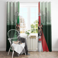 Italy Cycling Window Curtain Life In The Bike Lane - Wonder Print Shop