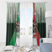 Italy Cycling Window Curtain Life In The Bike Lane - Wonder Print Shop