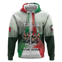 Personalized Italy Cycling Zip Hoodie Life In The Bike Lane - Wonder Print Shop