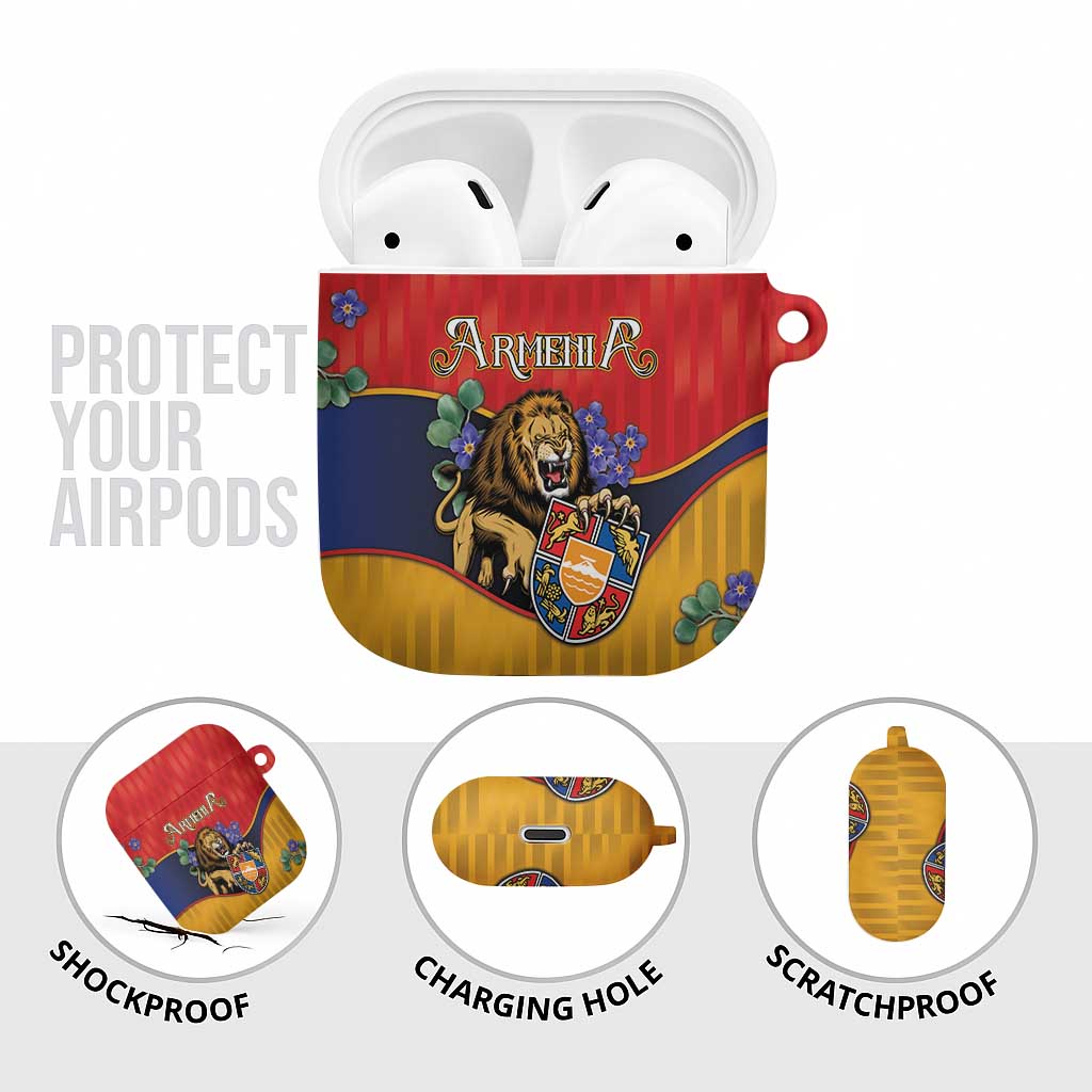 Armenia AirPods Case Lion As National Symbol - Wonder Print Shop