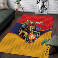 Armenia Area Rug Lion As National Symbol - Wonder Print Shop