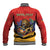 Personalized Armenia Baseball Jacket Lion As National Symbol - Wonder Print Shop