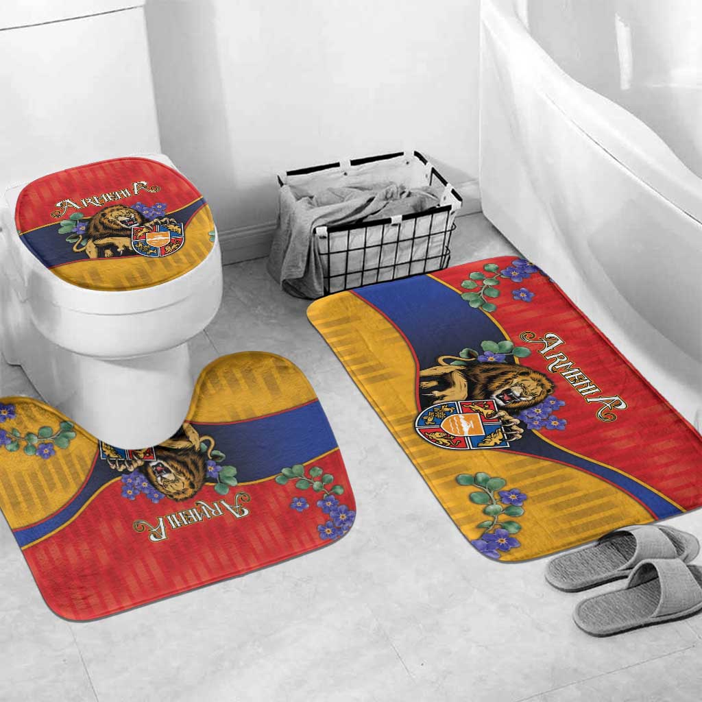Armenia Bathroom Set Lion As National Symbol - Wonder Print Shop
