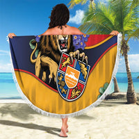 Armenia Beach Blanket Lion As National Symbol - Wonder Print Shop