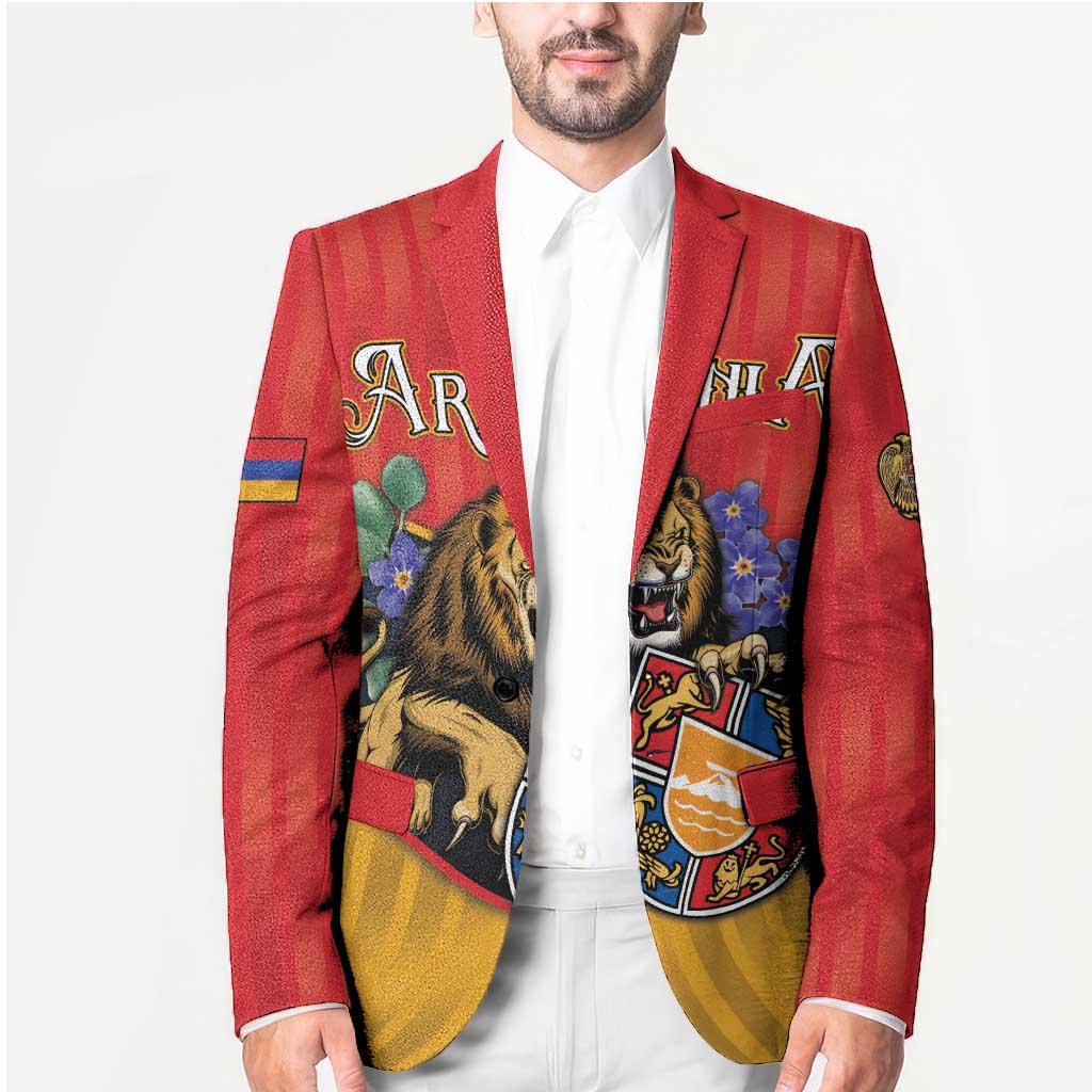 Personalized Armenia Blazer Lion As National Symbol - Wonder Print Shop
