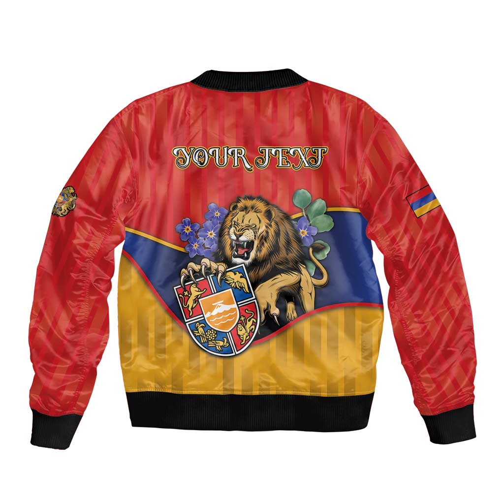 Personalized Armenia Bomber Jacket Lion As National Symbol - Wonder Print Shop