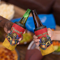 Personalized Armenia 4 in 1 Can Cooler Tumbler Lion As National Symbol - Wonder Print Shop