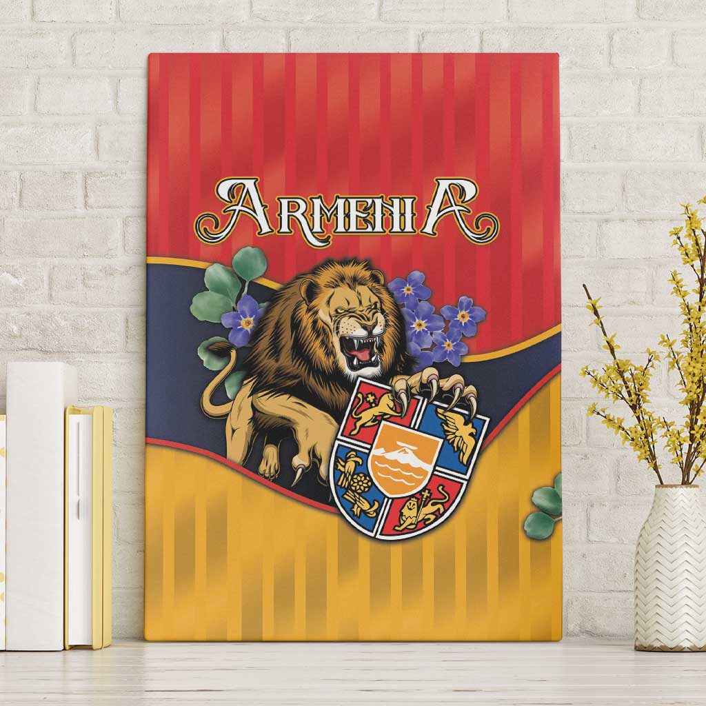 Armenia Canvas Wall Art Lion As National Symbol - Wonder Print Shop