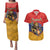 Personalized Armenia Couples Matching Puletasi and Hawaiian Shirt Lion As National Symbol - Wonder Print Shop