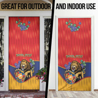 Armenia Door Cover Lion As National Symbol - Wonder Print Shop