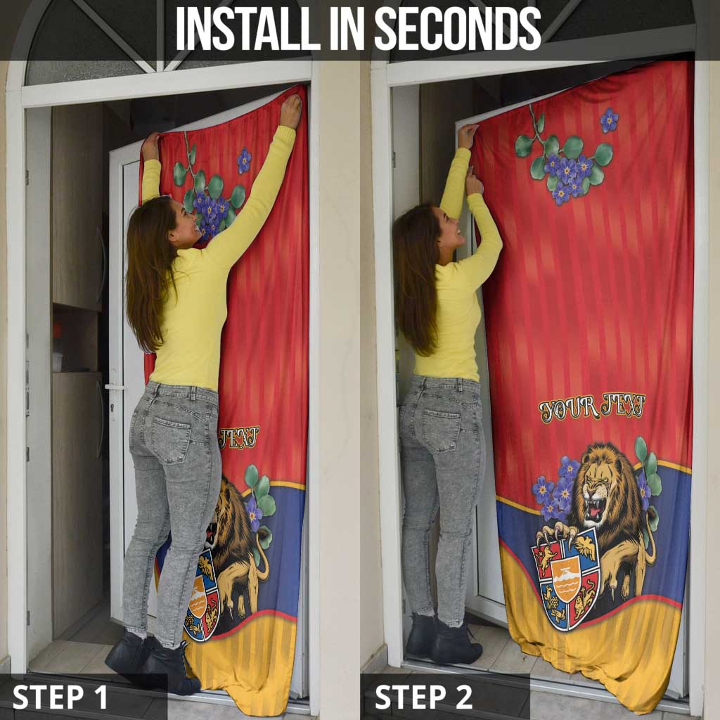 Armenia Door Cover Lion As National Symbol - Wonder Print Shop