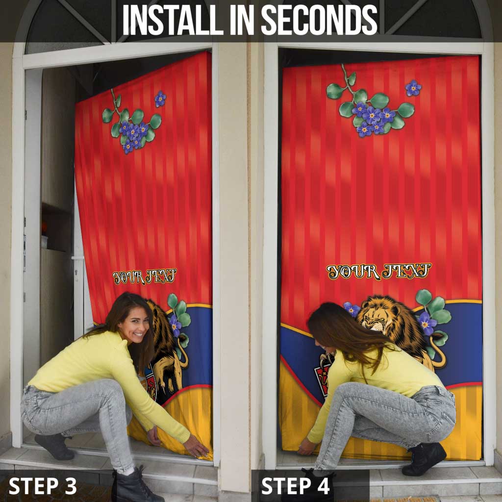 Armenia Door Cover Lion As National Symbol - Wonder Print Shop