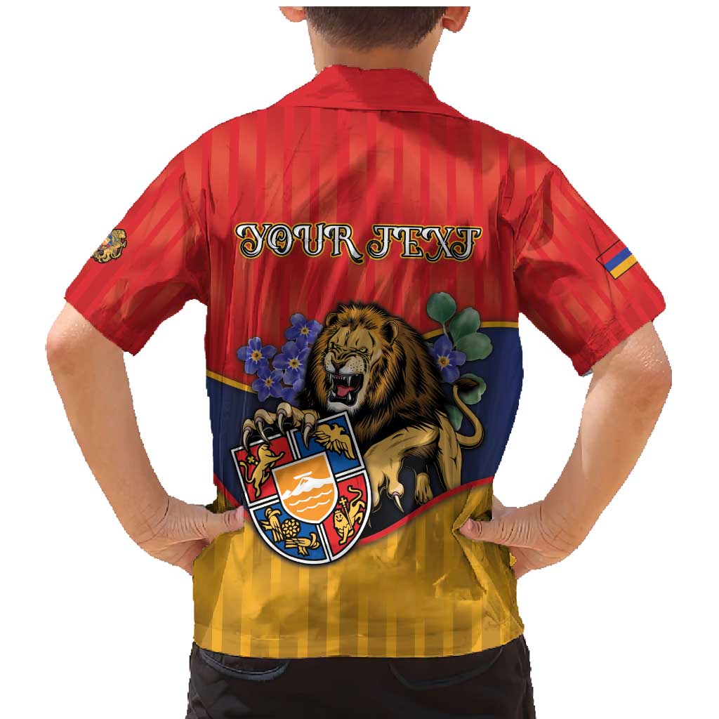 Personalized Armenia Family Matching Mermaid Dress and Hawaiian Shirt Lion As National Symbol - Wonder Print Shop