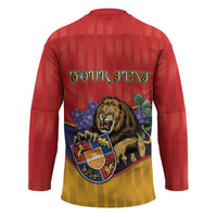 Personalized Armenia Hockey Jersey Lion As National Symbol - Wonder Print Shop