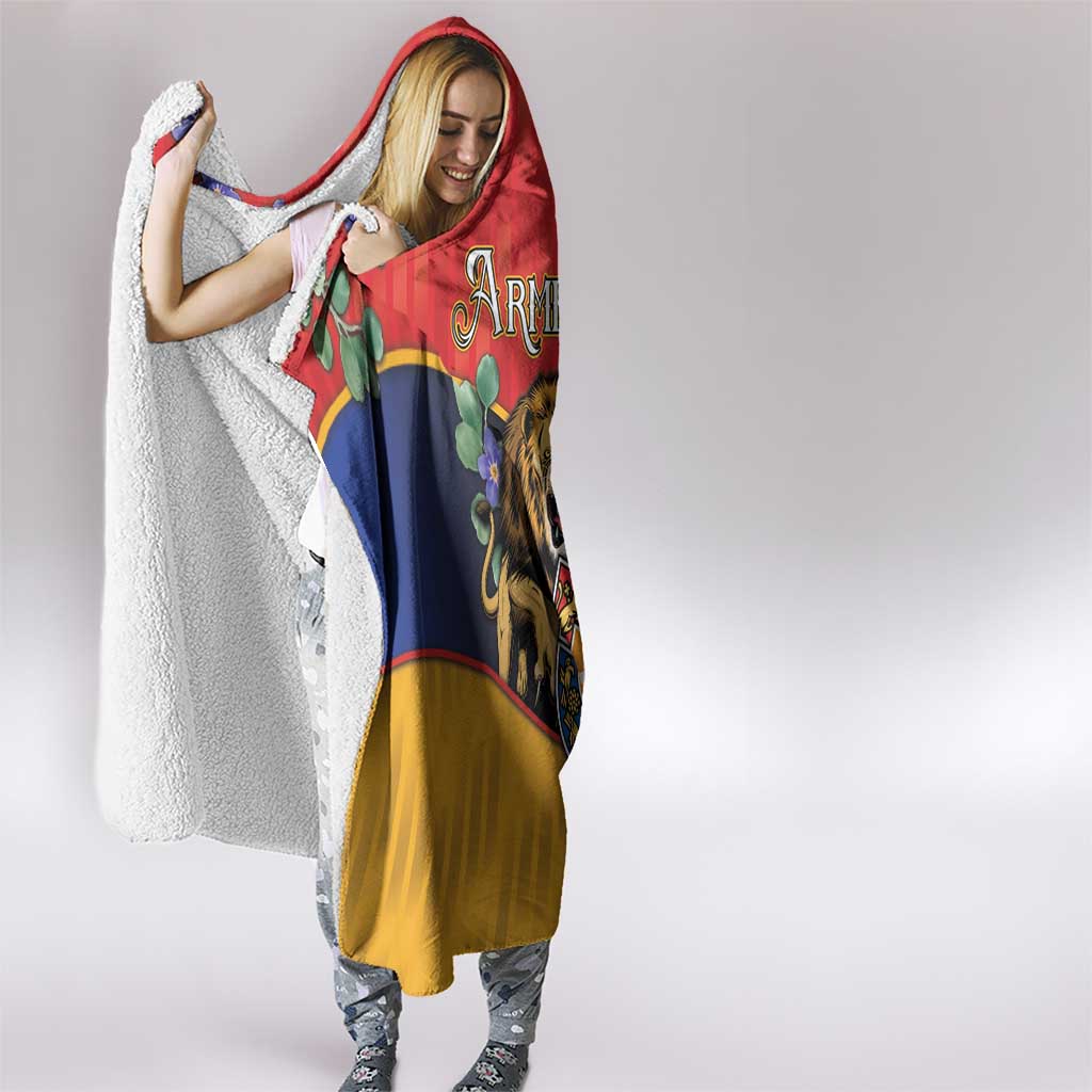 Armenia Hooded Blanket Lion As National Symbol - Wonder Print Shop