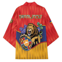 Personalized Armenia Kimono Lion As National Symbol - Wonder Print Shop