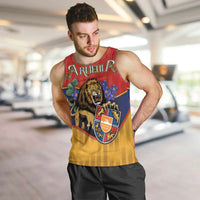 Personalized Armenia Men Tank Top Lion As National Symbol - Wonder Print Shop