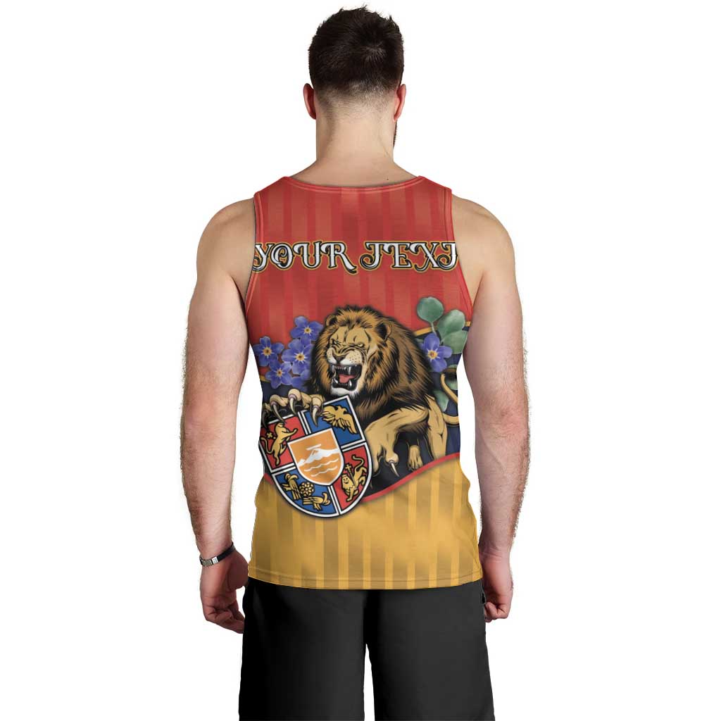 Personalized Armenia Men Tank Top Lion As National Symbol - Wonder Print Shop