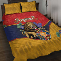 Armenia Quilt Bed Set Lion As National Symbol - Wonder Print Shop