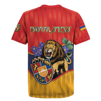 Personalized Armenia Rugby Jersey Lion As National Symbol - Wonder Print Shop