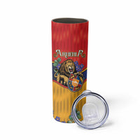 Personalized Armenia Skinny Tumbler Lion As National Symbol - Wonder Print Shop