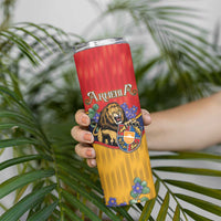 Personalized Armenia Skinny Tumbler Lion As National Symbol - Wonder Print Shop