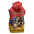 Personalized Armenia Sleeveless Zip Hoodie Lion As National Symbol - Wonder Print Shop
