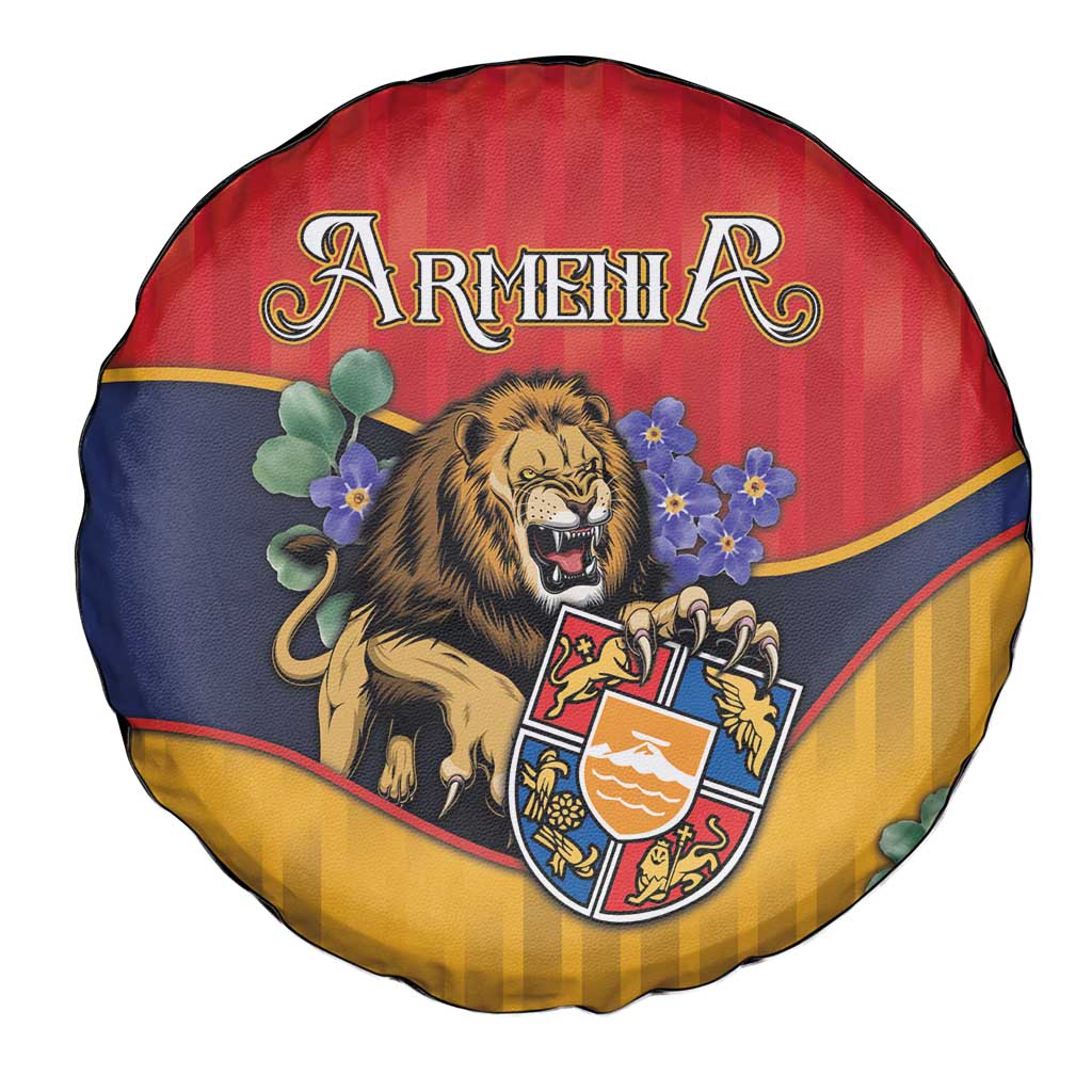 Armenia Spare Tire Cover Lion As National Symbol - Wonder Print Shop