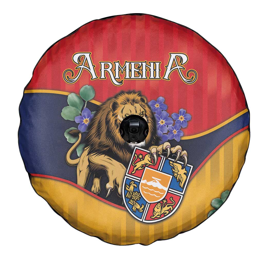 Armenia Spare Tire Cover Lion As National Symbol - Wonder Print Shop