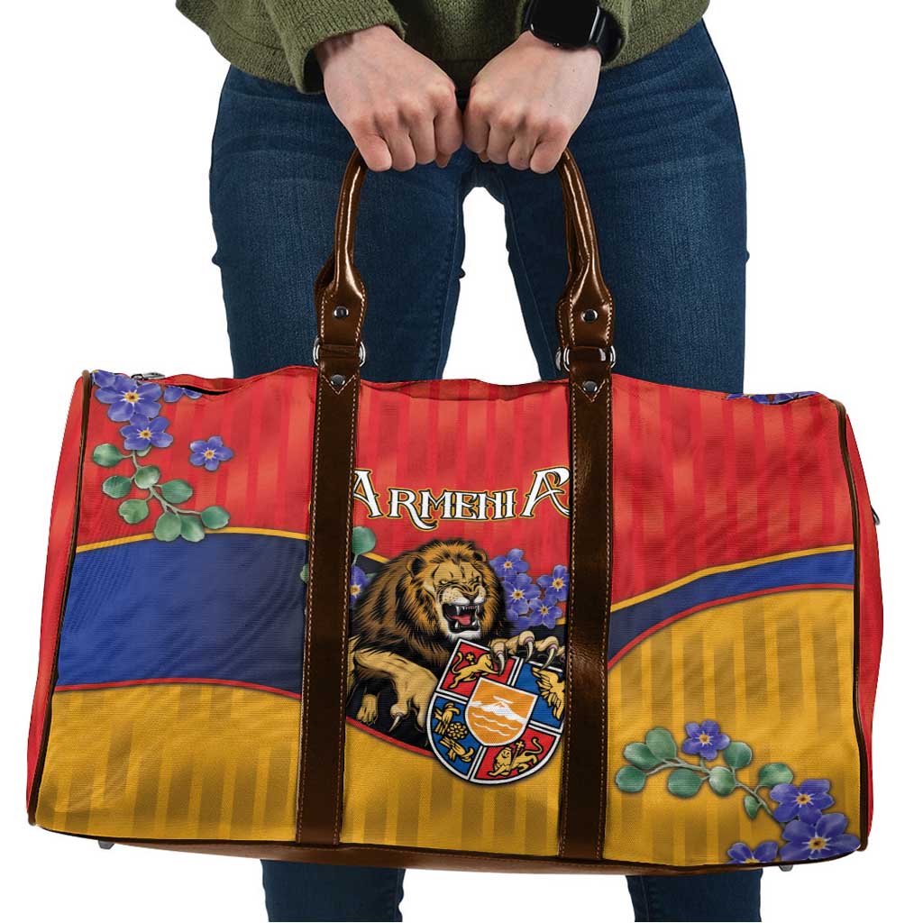 Armenia Travel Bag Lion As National Symbol - Wonder Print Shop