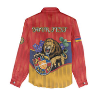 Personalized Armenia Women Casual Shirt Lion As National Symbol - Wonder Print Shop