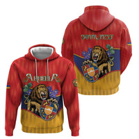 Personalized Armenia Zip Hoodie Lion As National Symbol - Wonder Print Shop