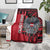 Austria Blanket Black Eagle Badge With Patterns - Wonder Print Shop