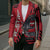Personalized Austria Blazer Black Eagle Badge With Patterns - Wonder Print Shop